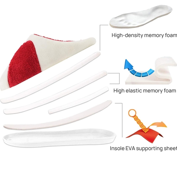 Heart Memory Foam Slippers - Picture 6 of 7